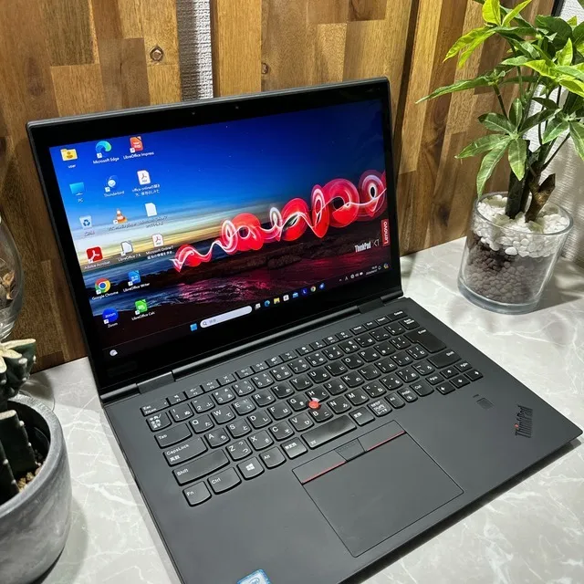 【美品】Thinkpad X1 Yoga☘️i5第8世代☘️メモ8G☘️SSD256G【VKHRC2403040】