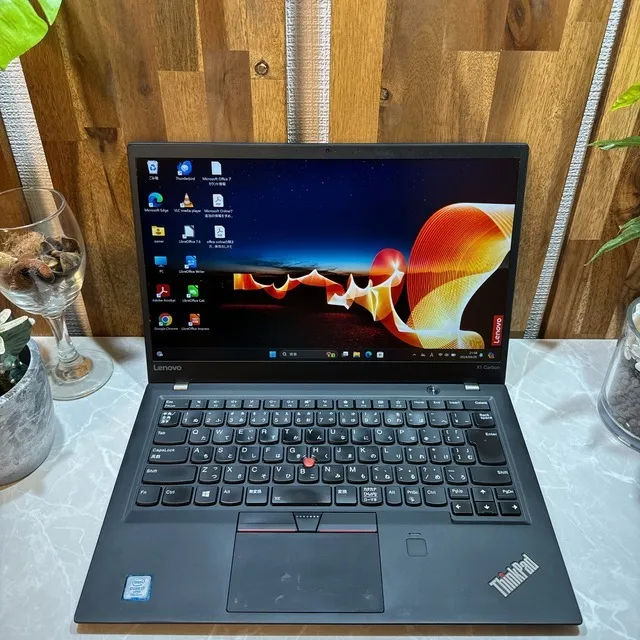 Thinkpad X1 Carbon☘️i7第7世代☘️メモ16G☘️SSD256GB【VKHRC2404088】