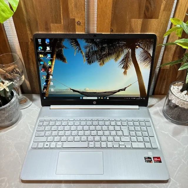 【極美品】HP Laptop 15s☘️Ryzen 5 5500U☘️SSD512G【KHRC2406001】