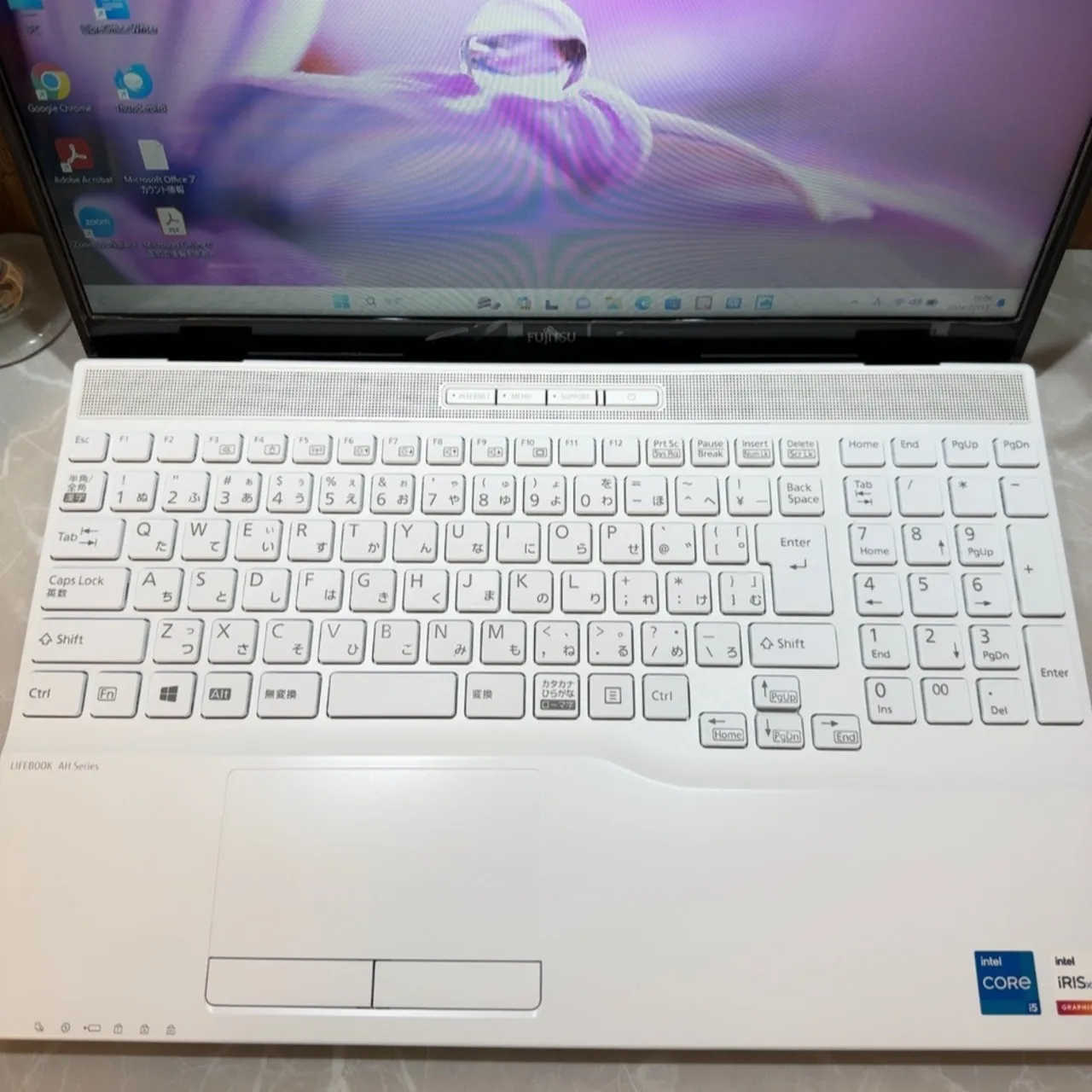 【美品】LIFEBOOK AH46/F☘️i5第11世代☘️メモリ8GB☘️爆速SSD【VKHRC2407005】